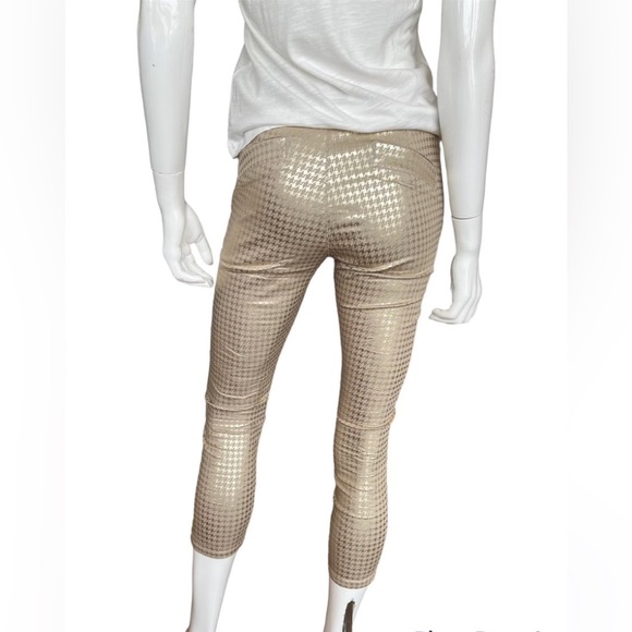 Bevy Flog Dafna Button Capri Flog Pants - Gold💥 - Picture 2 of 12